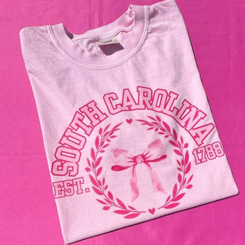 Coquette STATES Blossom Comfort Colors - Adult & Kids T-Shirts, Sweatshirts & Hoodies apparel design preview 1