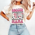 Coquette Soccer Mama Pink Bow Mom Social Club - Adult & Kids T-Shirts, Sweatshirts & Hoodies apparel design preview 1