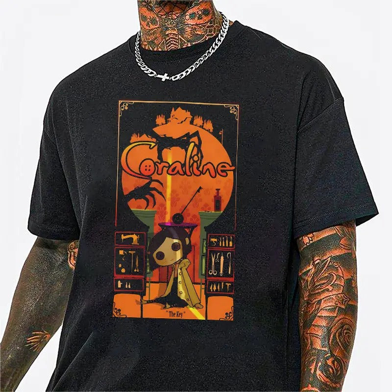 Coraline Key Limited Movie Skeleton Other Mother Hand - Adult & Kids T-Shirts, Sweatshirts & Hoodies apparel design preview 1