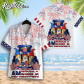 Corgi 4th Of July Independence Day Hawaiian - Adult & Kids T-Shirts, Sweatshirts & Hoodies apparel design preview 1