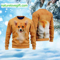 Corgi Dog Ugly Christmas Sweater - Holiday Gift product image