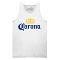 Corona Logo Tank Top White - Adult & Kids T-Shirts, Sweatshirts & Hoodies apparel design preview 1