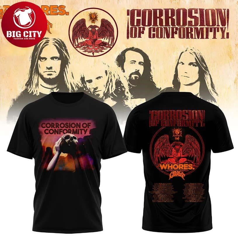 Corrosion Of Conformity 2026 Tour North American Two - Adult & Kids T-Shirts, Sweatshirts & Hoodies apparel design preview 1