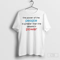 Cory Booker People Over Power - Adult & Kids T-Shirts, Sweatshirts & Hoodies apparel design preview 1
