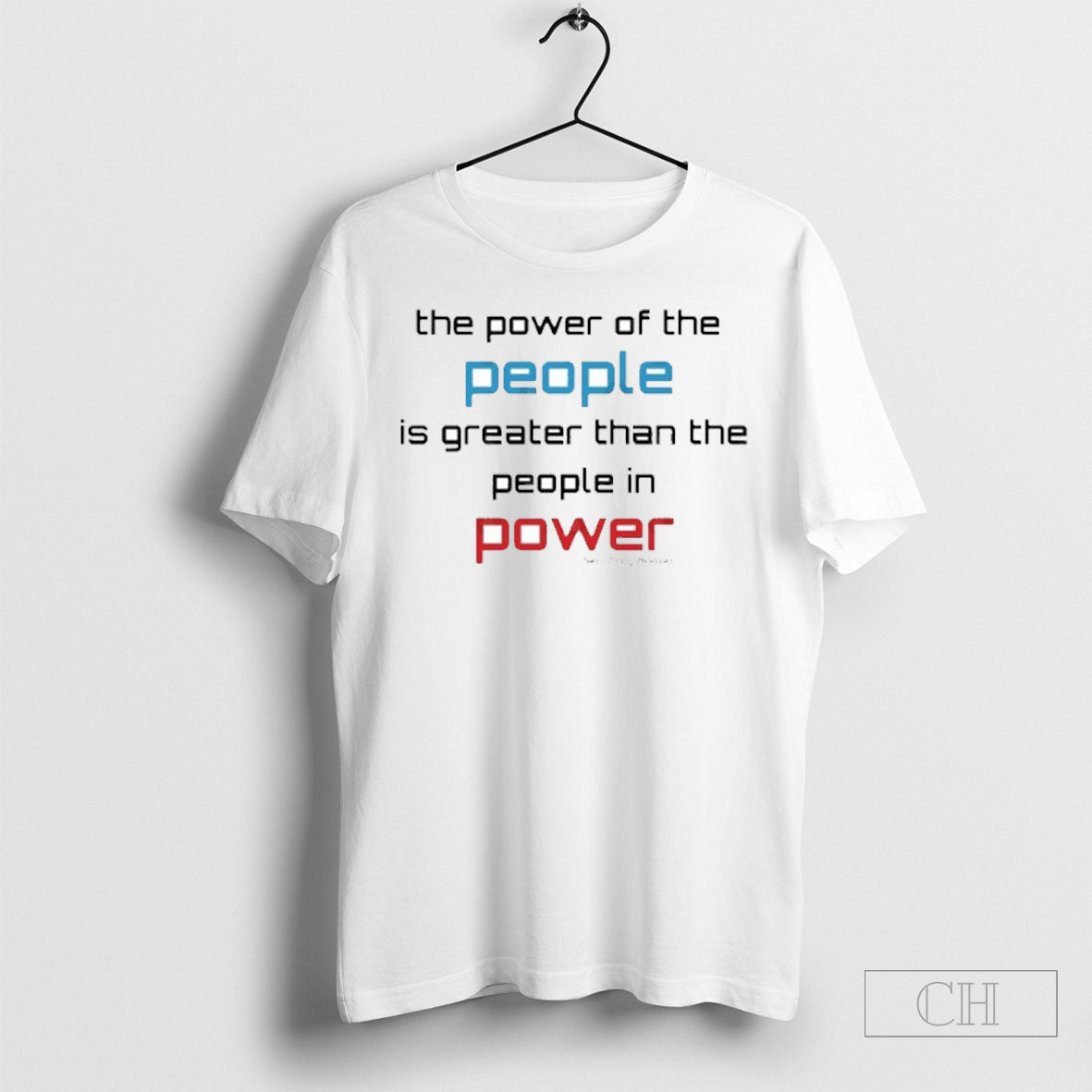 Cory Booker People Over Power - Adult & Kids T-Shirts, Sweatshirts & Hoodies apparel design preview 1