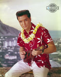 Cosplay Elvis Hawaiian Replica Rare Presley Blue - Adult & Kids T-Shirts, Sweatshirts & Hoodies apparel design preview 1