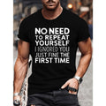 [Cotton Casual Soft Breathable Sweat Absorbent "No - Adult & Kids T-Shirts, Sweatshirts & Hoodies apparel design preview 1
