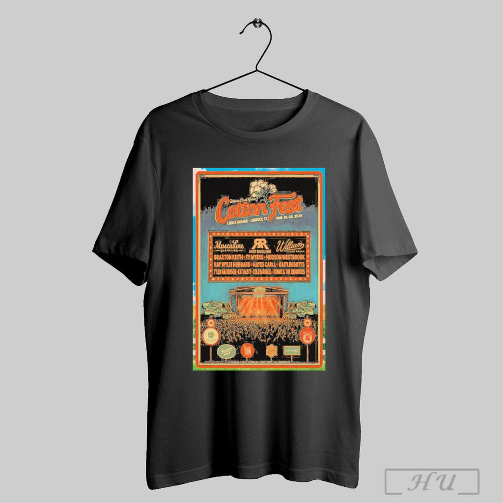 Cotton Fest Cooks Garage In Lubbock June 26 28 2025 - Adult & Kids T-Shirts, Sweatshirts & Hoodies apparel design preview 1