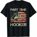Cotton Short Sleeve Part Time Hooker Vintage Funny - Adult & Kids T-Shirts, Sweatshirts & Hoodies apparel design preview 1