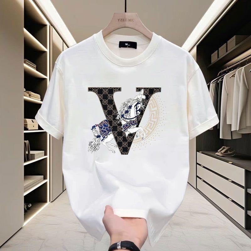 Cotton Short Sleeved Letter Summer Printing European - Adult & Kids T-Shirts, Sweatshirts & Hoodies apparel design preview 1