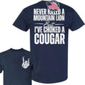 Cougar 2 Sided Gildan Soft Bigthree Black White Top - Adult & Kids T-Shirts, Sweatshirts & Hoodies apparel design preview 1