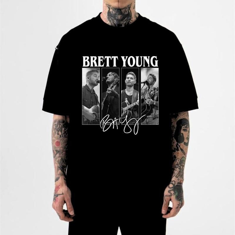 Country Music Brettt Fans - Adult & Kids T-Shirts, Sweatshirts & Hoodies apparel design preview 1