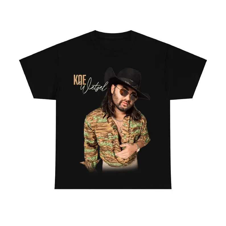 Country Music Koe Tour 2025 Wetzel Fans Shirt1 - Adult & Kids T-Shirts, Sweatshirts & Hoodies apparel design preview 1