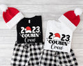 Cousin Crew 2023 Family Matching Cousins Group Xmas - Adult & Kids T-Shirts, Sweatshirts & Hoodies apparel design preview 1
