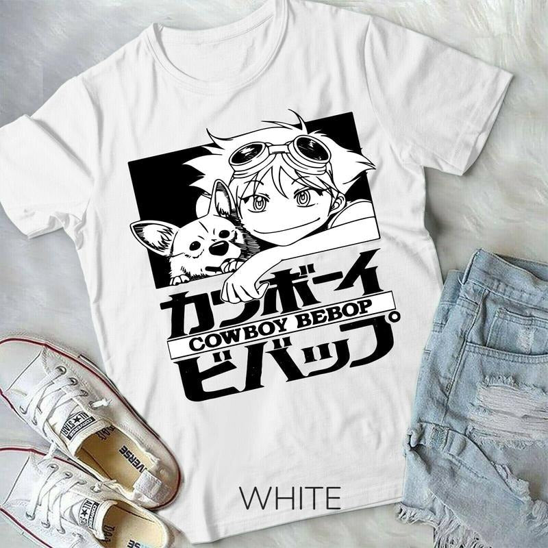 Cowboy Bebop Faye Valentine Spike Spiegel Anime - Adult & Kids T-Shirts, Sweatshirts & Hoodies apparel design preview 1