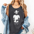 Cowboy Post Tank Country Western Concert Festival Had - Adult & Kids T-Shirts, Sweatshirts & Hoodies apparel design preview 1