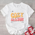 Cozy Season Thanksgiving Retro Fall Lover Weather - Adult & Kids T-Shirts, Sweatshirts & Hoodies apparel design preview 1