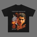 Cr7 Ronaldo Vintage Soccer Sport Menswear Womenswear - Adult & Kids T-Shirts, Sweatshirts & Hoodies apparel design preview 1