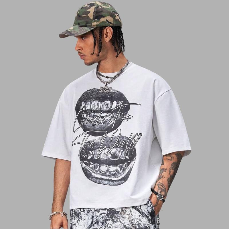 Create World Hip Hop Y2k Streetwear - Adult & Kids T-Shirts, Sweatshirts & Hoodies apparel design preview 1