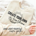 Create Your Own Sunshine Fleece - Adult & Kids T-Shirts, Sweatshirts & Hoodies apparel design preview 1