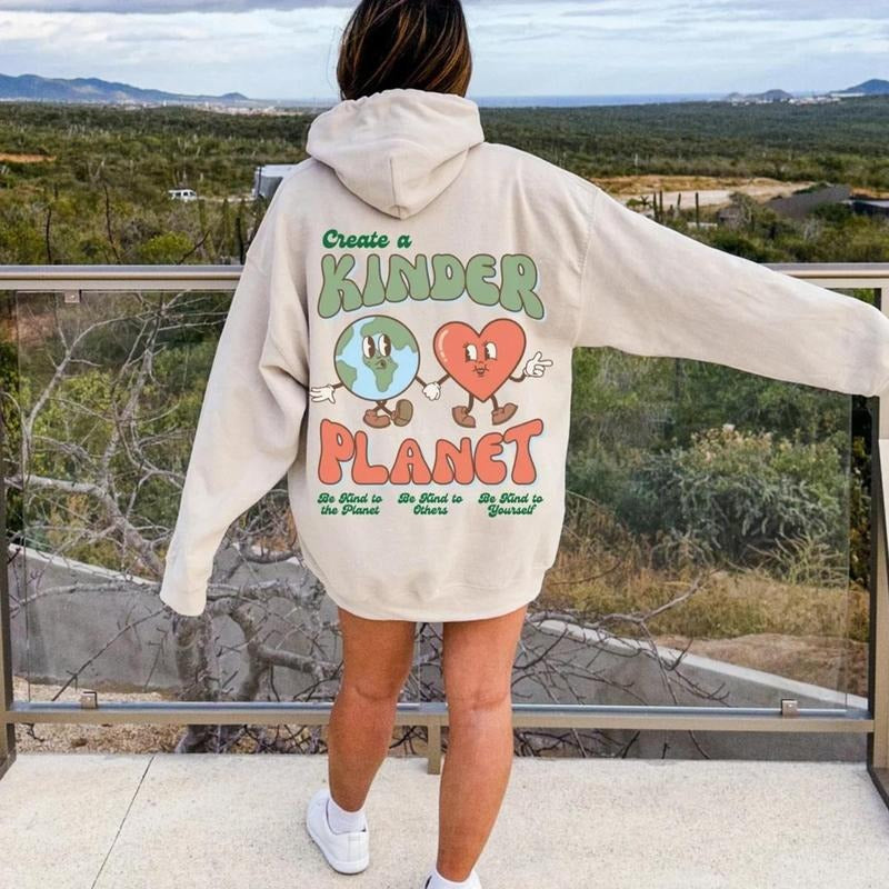 Create Kinder Planet DRG Hoodei Tumblr - Adult & Kids T-Shirts, Sweatshirts & Hoodies apparel design preview 1