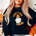 Creep Real Cute Ghost Halloween Spooky Season Skating - Adult & Kids T-Shirts, Sweatshirts & Hoodies apparel design preview 1