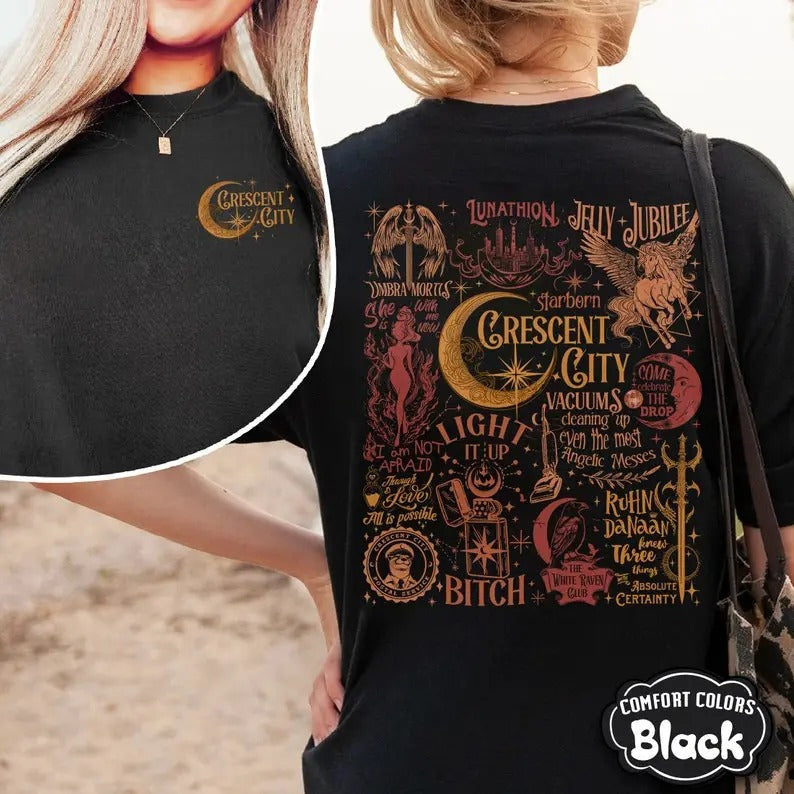 Cresent City Jelly Jubilee Umbra Mortis SJM House - Adult & Kids T-Shirts, Sweatshirts & Hoodies apparel design preview 1