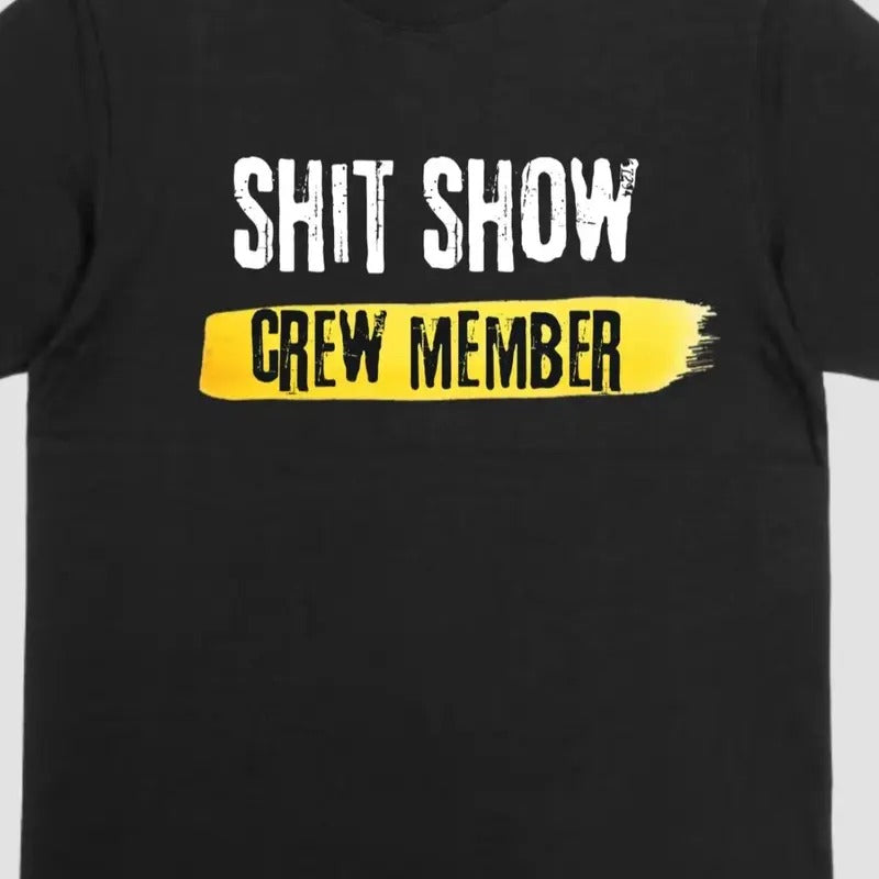 Crew Member Cotton Soft Top Bold Text - Adult & Kids T-Shirts, Sweatshirts & Hoodies apparel design preview 1