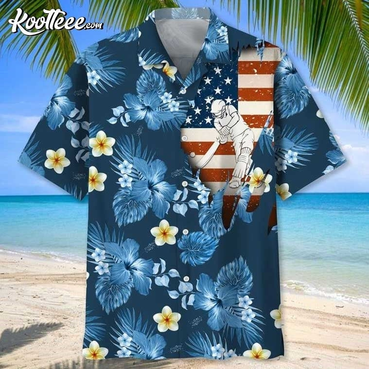 Cricket Floral Trendy Hawaiian - Adult & Kids T-Shirts, Sweatshirts & Hoodies apparel design preview 1