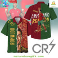 Cristiano Ronaldo CR7 Euro 2026 Hawaiian - Adult & Kids T-Shirts, Sweatshirts & Hoodies apparel design preview 1