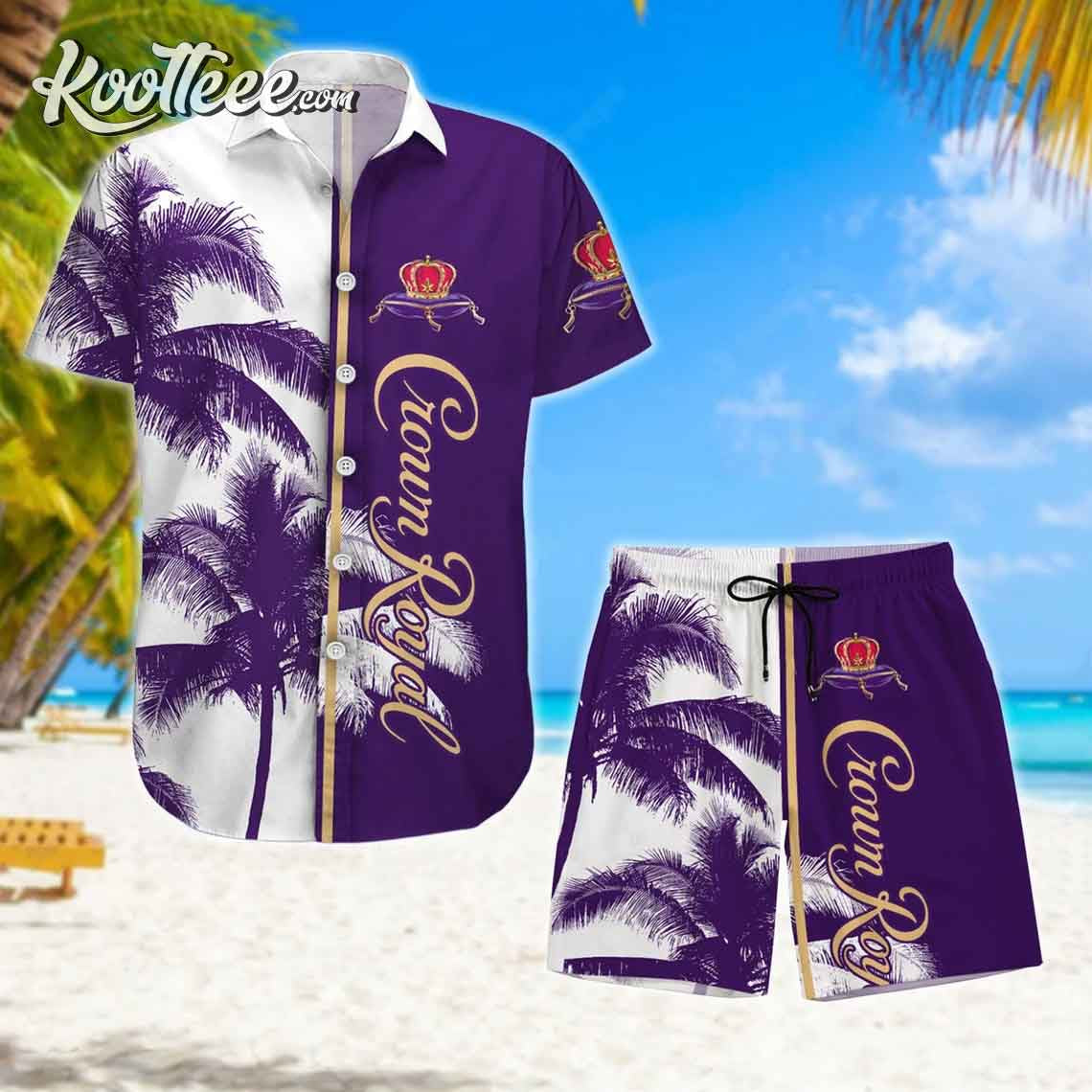 Crown Royal Aloha Hawaiian Shorts - Adult & Kids T-Shirts, Sweatshirts & Hoodies apparel design preview 1