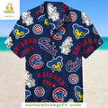 Chicago Cubs Hawaiian Casual Baseball Apparel Doodle - Adult & Kids T-Shirts, Sweatshirts & Hoodies apparel design preview 1