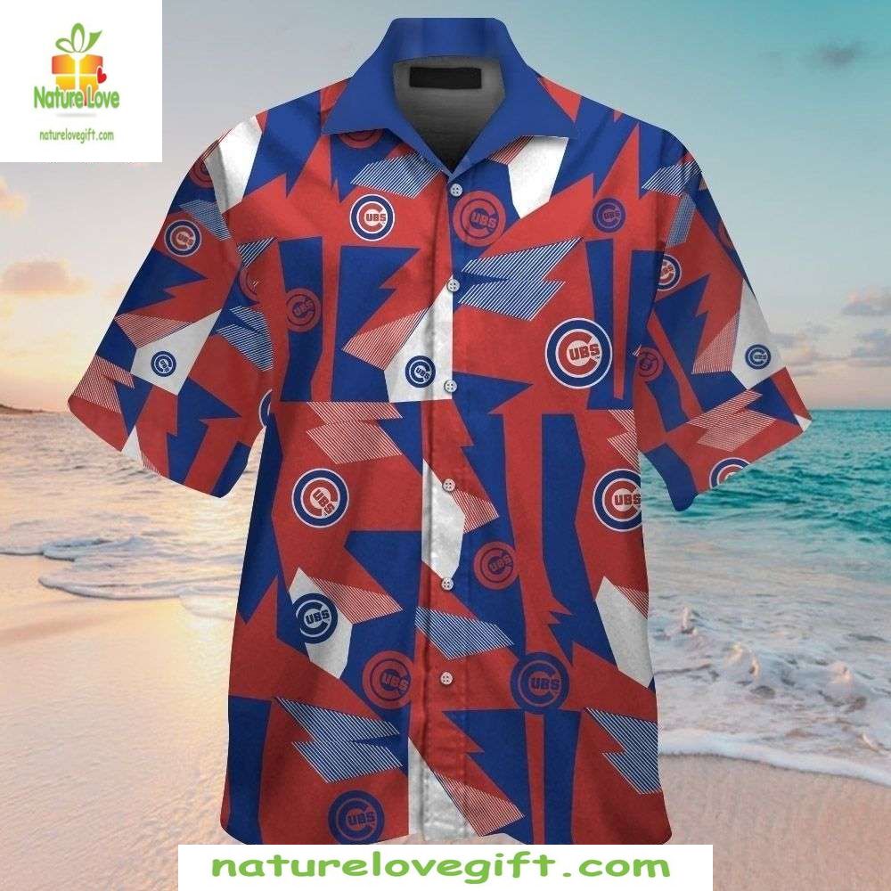 Chicago Cubs Hawaiian MLB Colorblock Pride Abstract - Adult & Kids T-Shirts, Sweatshirts & Hoodies apparel design preview 1