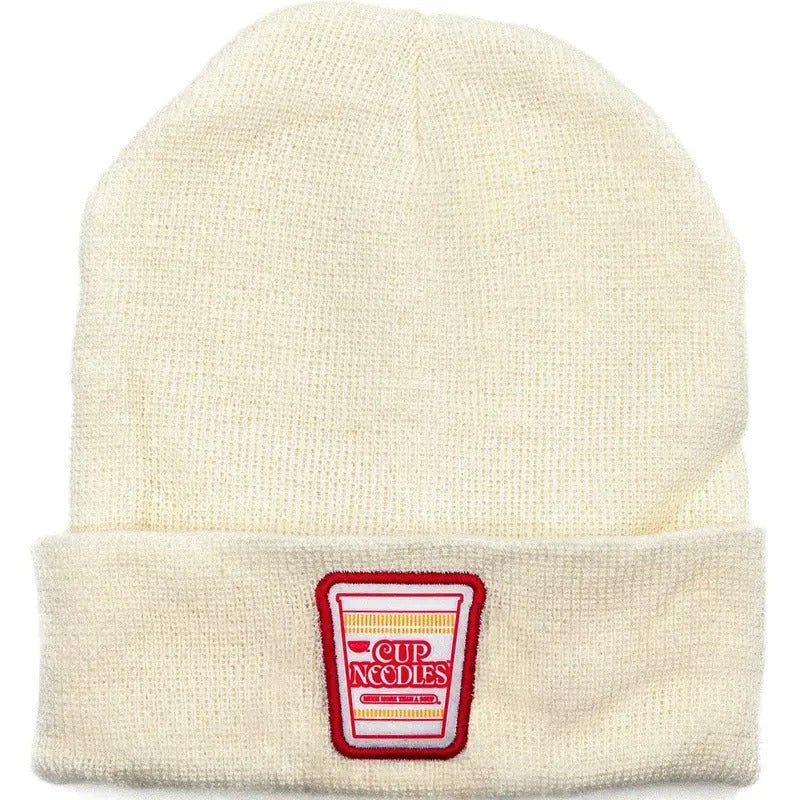 Cup Noodles Ramen Knit Beanie White - Adult & Kids T-Shirts, Sweatshirts & Hoodies apparel design preview 1