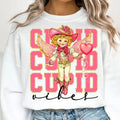 Cupid Valentine Glitter Retro - Adult & Kids T-Shirts, Sweatshirts & Hoodies apparel design preview 1