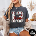 Custom Baseball Name Number Comfort Colors Mama - Adult & Kids T-Shirts, Sweatshirts & Hoodies apparel design preview 1