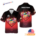 Custom Bingo On Fire Lucky Number Hawaiian - Adult & Kids T-Shirts, Sweatshirts & Hoodies apparel design preview 1