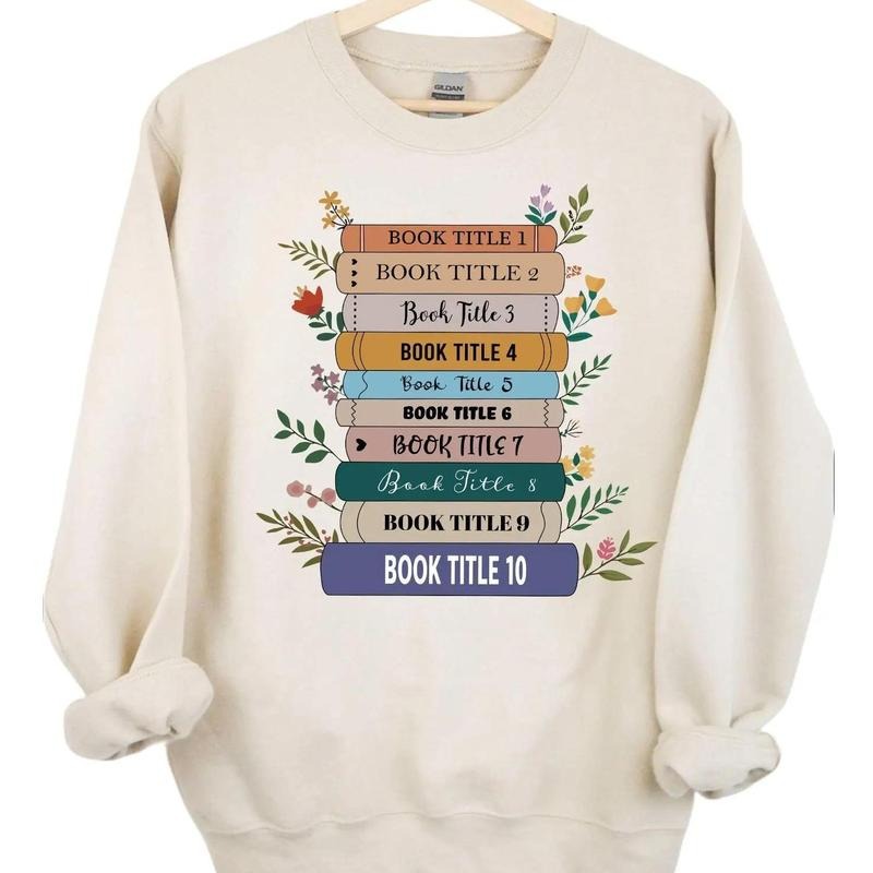 Custom Book Bookish Personalized Lover Cute Bookworm - Adult & Kids T-Shirts, Sweatshirts & Hoodies apparel design preview 1