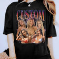 Custom Bootleg Rap Personalized Photo Vintage 90s Top - Adult & Kids T-Shirts, Sweatshirts & Hoodies apparel design preview 1