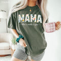 Custom Comfort Colors Mama Retro Personalized Gram - Adult & Kids T-Shirts, Sweatshirts & Hoodies apparel design preview 1