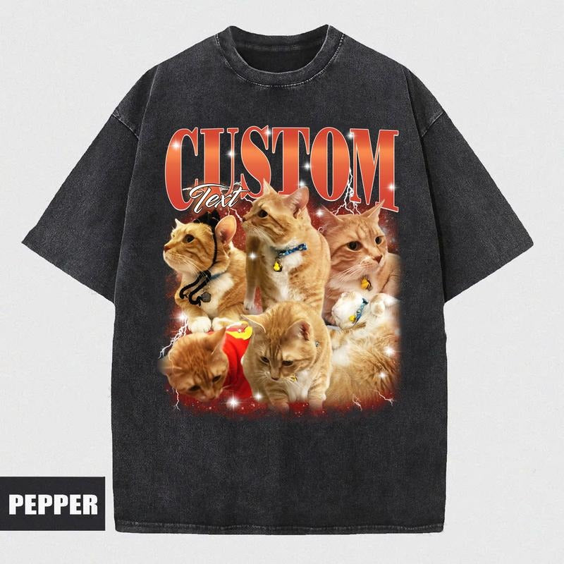 Custom Comfort Colors Pet Retro Dog Personalized 90s - Adult & Kids T-Shirts, Sweatshirts & Hoodies apparel design preview 1