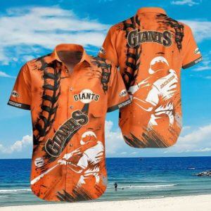 Custom Name 2024 MLB San Francisco Giants Hawaiian - Adult & Kids T-Shirts, Sweatshirts & Hoodies apparel design preview 1
