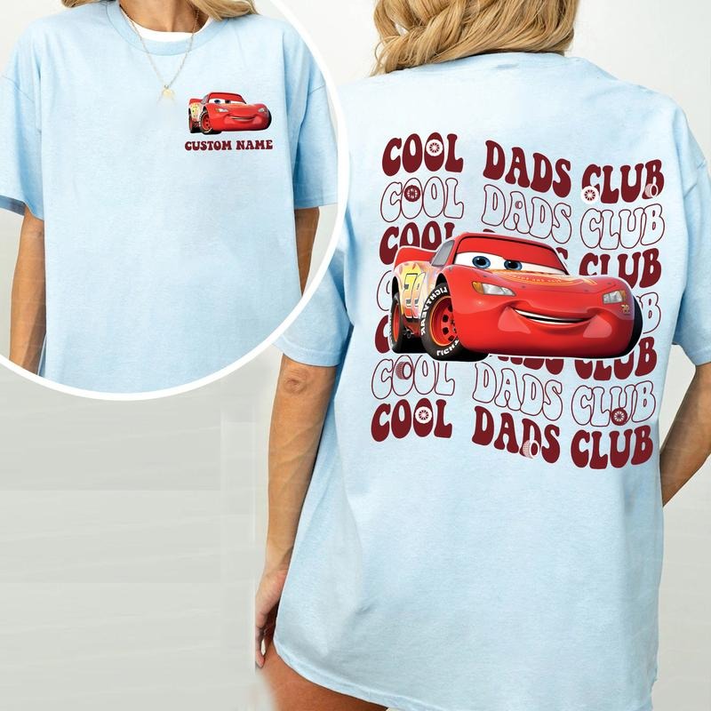 Custom Name Dads MC Que C00l Club Personalized P1xar - Adult & Kids T-Shirts, Sweatshirts & Hoodies apparel design preview 1
