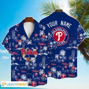 Custom Philadelphia Phillies Baseball Pattern Vintage - Adult & Kids T-Shirts, Sweatshirts & Hoodies apparel design preview 1
