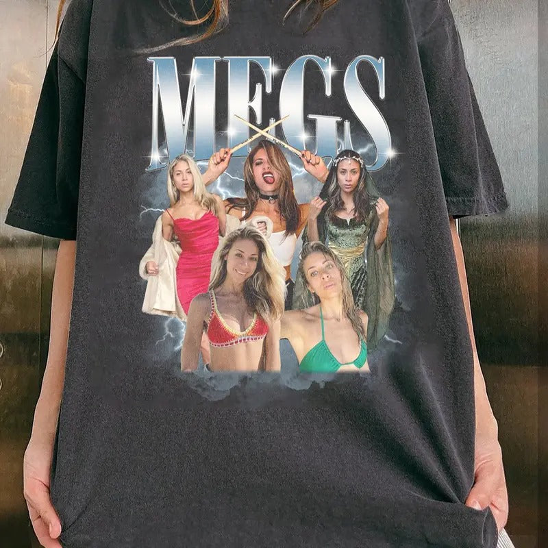 Custom Photo Bootleg Girlfriend 6 Face 90s Retro - Adult & Kids T-Shirts, Sweatshirts & Hoodies apparel design preview 1