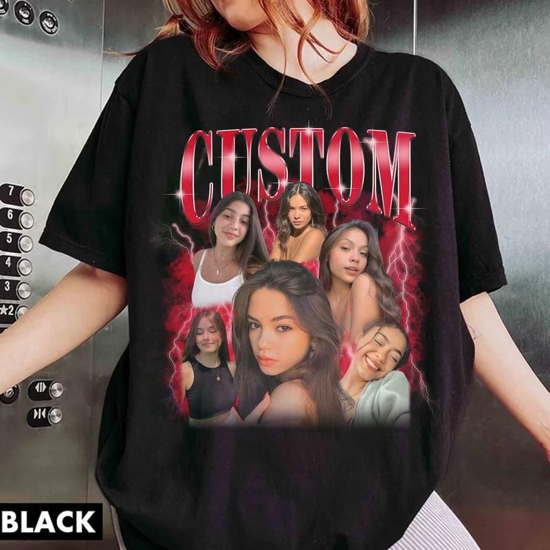 Custom Photo Top Womenswear Underwear Streetwear - Adult & Kids T-Shirts, Sweatshirts & Hoodies apparel design preview 1