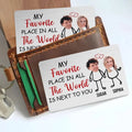 Custom Photo Wallet Metal Card Personalized Message - Adult & Kids T-Shirts, Sweatshirts & Hoodies apparel design preview 1