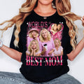 Custom World'S Best Mom Happy Ever Personalize - Adult & Kids T-Shirts, Sweatshirts & Hoodies apparel design preview 1