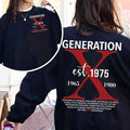 Custom Year Generation X Skull New Version Fafo - Adult & Kids T-Shirts, Sweatshirts & Hoodies apparel design preview 1
