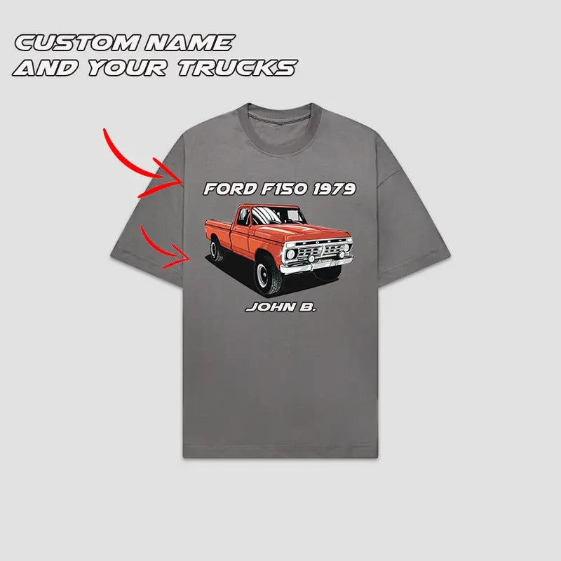 Custom Your Cars Customize Car Trucks 100% Cotton - Adult & Kids T-Shirts, Sweatshirts & Hoodies apparel design preview 1